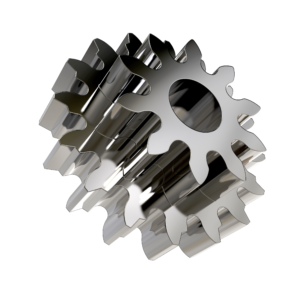 gear wheel and pinion combined